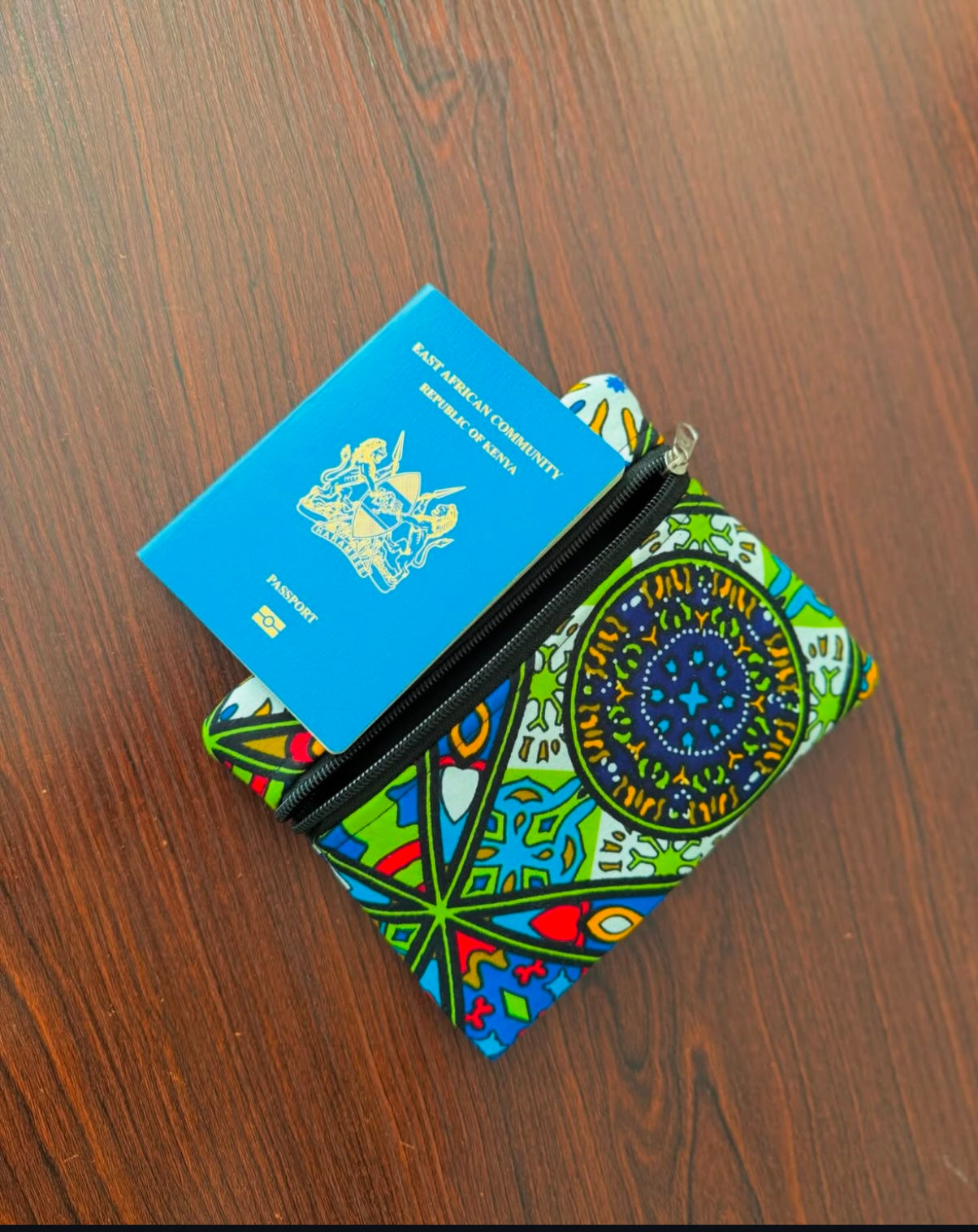 Passport holder pouch