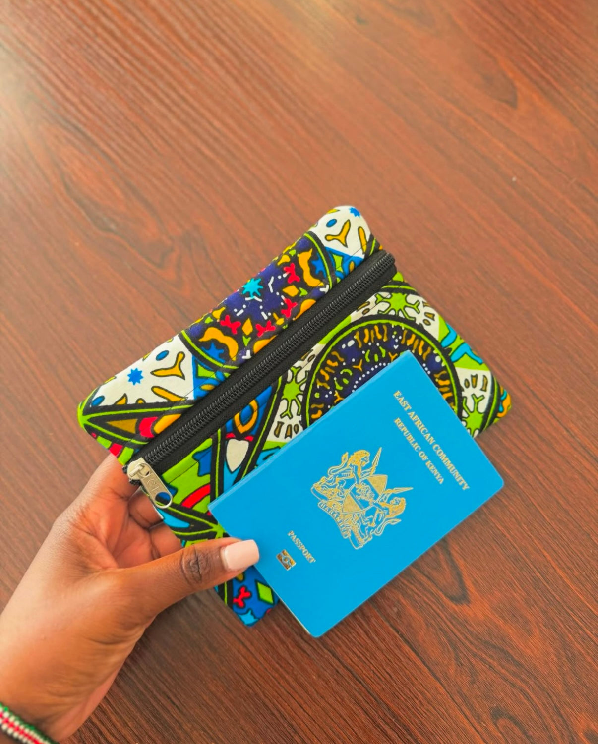 Passport holder pouch