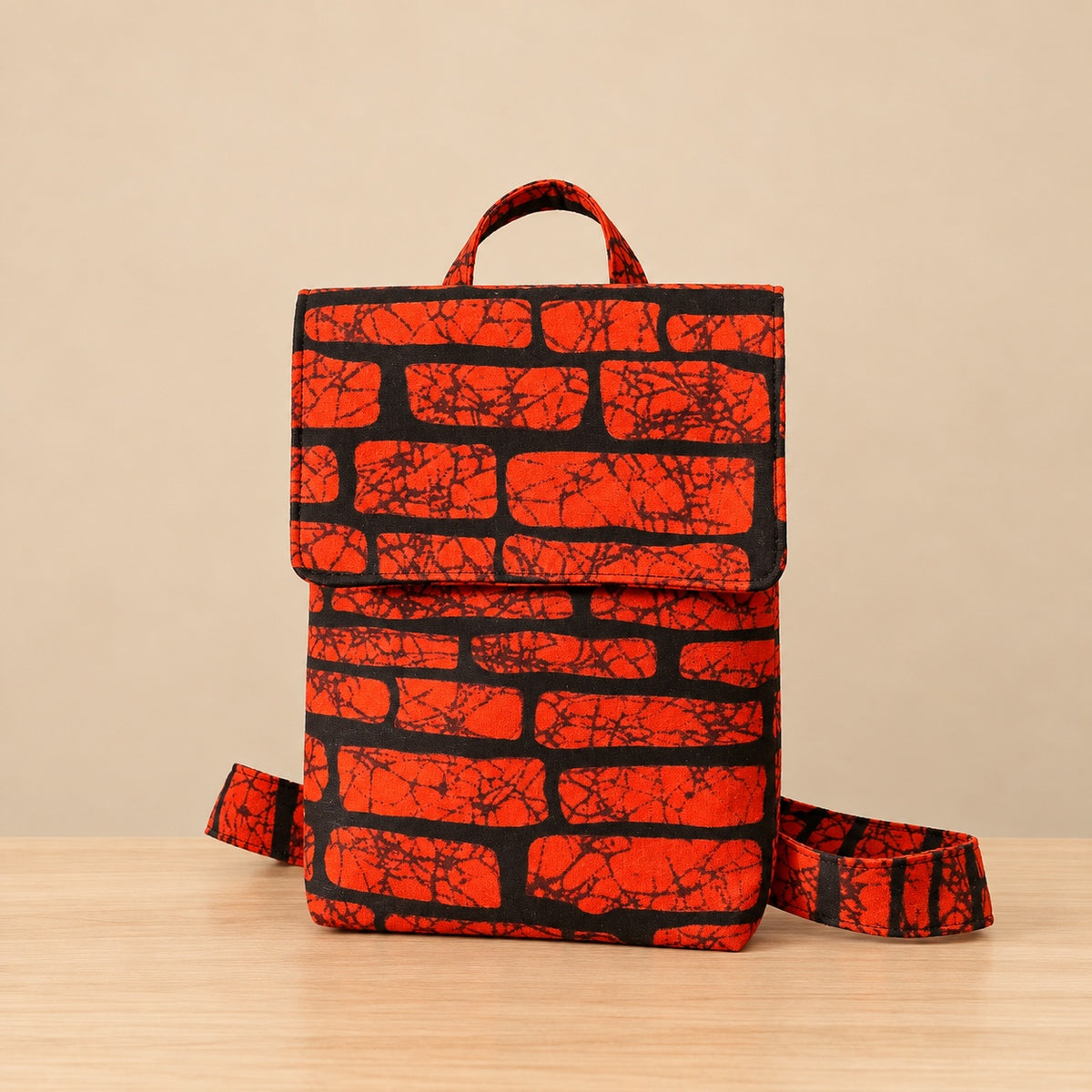 Mini Backback - Red Brick