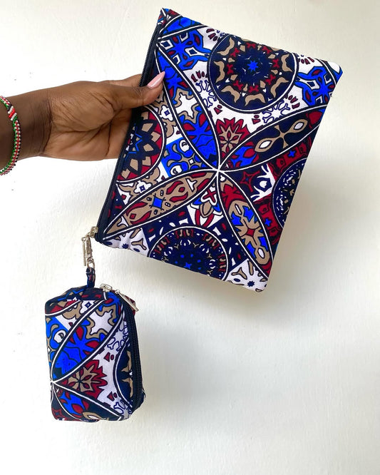 Mini bags and travel documents combo